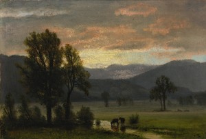 Landscape with cattle